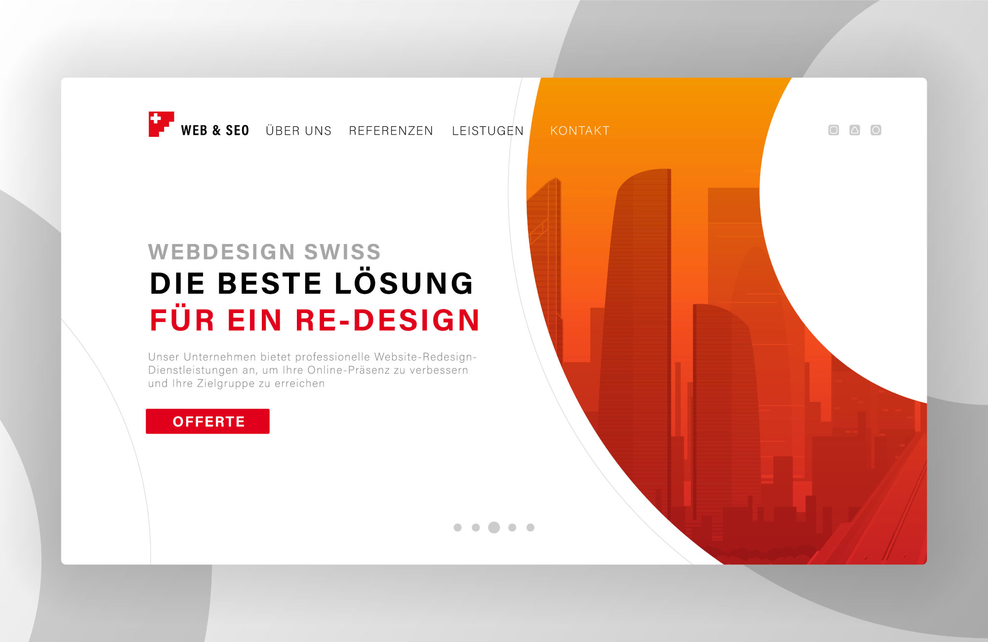 Professionelles Website Redesign Re-design website webdesign-swiss.ch