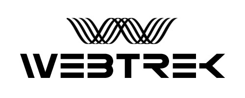 webtrek logo ci design
